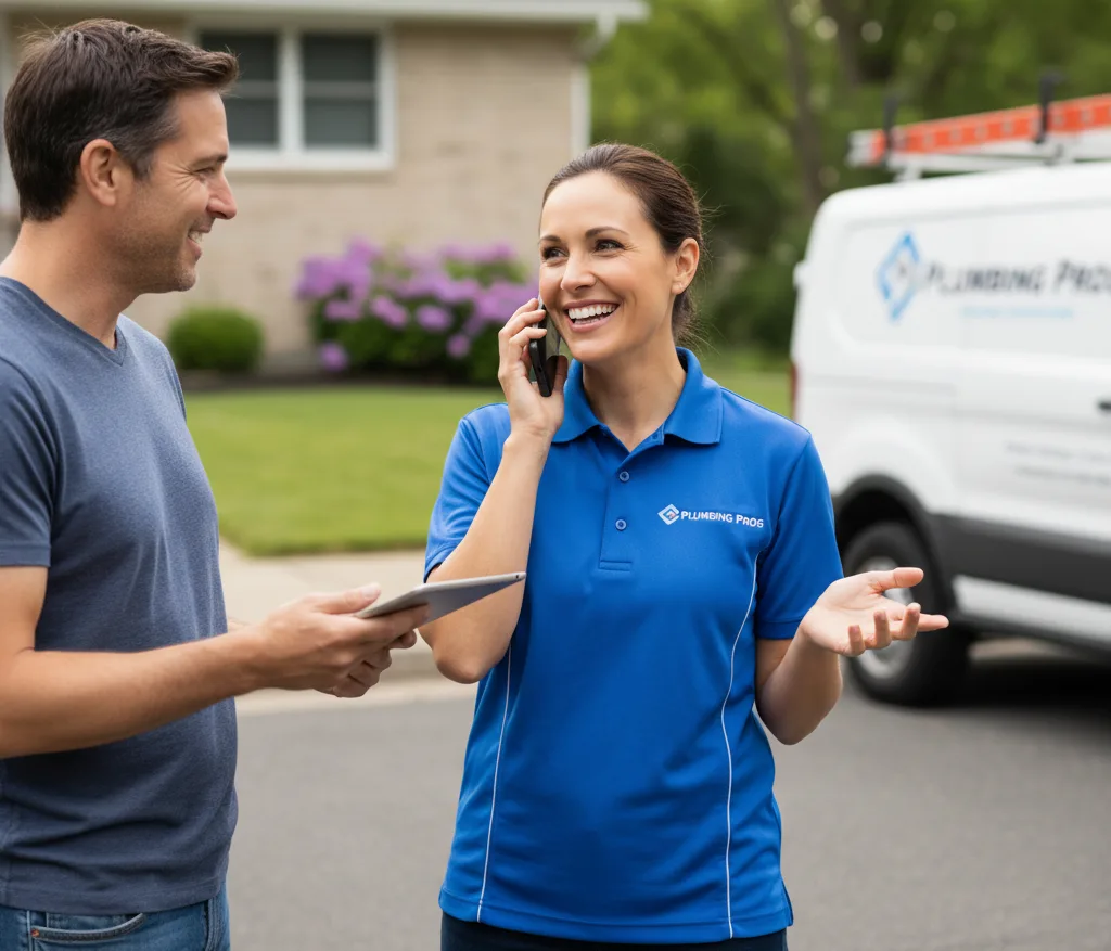 Grant Plumbing customer support in Williams Bay